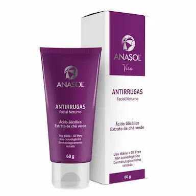 ANASOL VISO ANTIRRUGAS FACIAL NOTURNO 60 G