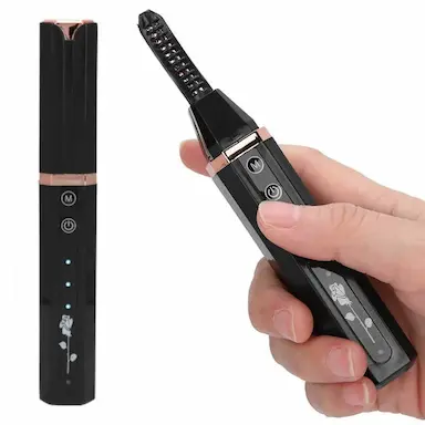 CURVADOR DE CíLIOS CURVEX PROFISSIONAL RECARREGáVEL SELEçãO DE TEMPERATURA CARREGAMENTO VIA USB