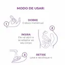 KIT INCICLO COLETOR MENSTRUAL A + LOVIN DISCO + COPO ESTER.