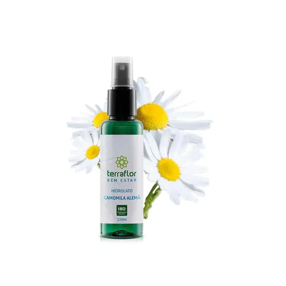 HIDROLATO DE CAMOMILA ALEMÃ TERRAFLOR 120ML
