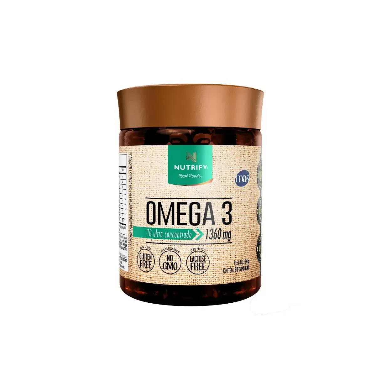 ÔMEGA 3 TG ULTRA CONCENTRADO EPA NUTRIF 60 CáPSULAS