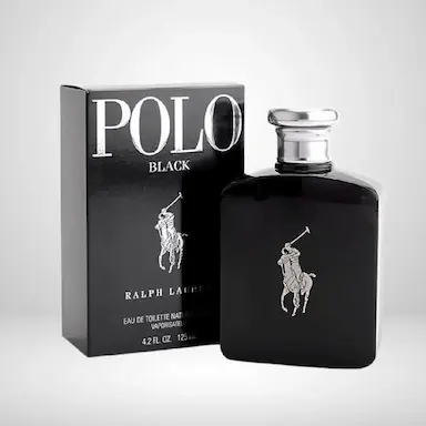 PERFUME POLO BLACK RALPH LAUREN - MASCULINO - EAU DE TOILETTE 125ML