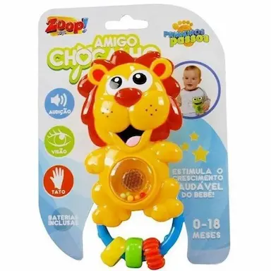 AMIGO CHOCALHO LEAOZINHO ZOOP TOYS ZP00016