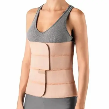 FAIXA ELASTICA 4 PAINEIS UNISEX OR1407 HIDROLIGHT G/gg Bege