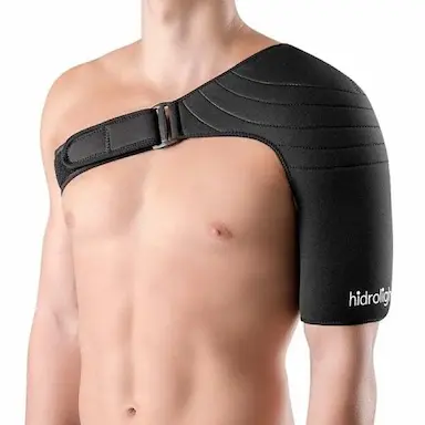 SUPORTE DE OMBRO ORTESE BILATERAL OR61 HIDROLIGHT GG Preto