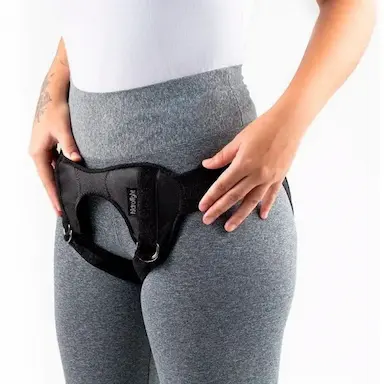 CINTA PARA HERNIA INGUINAL DUPLA HIDROLIGHT OR1048 P