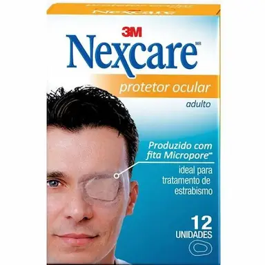 PROTETOR OCULAR ADULTO NEXCARE 12 UNIDADES