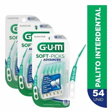 KIT COM 54 SOFT PICKS ADVANCED GUM