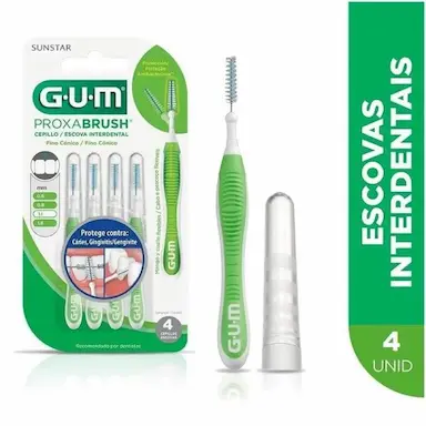 ESCOVA INTERDENTAL CONICA GUM FINA
