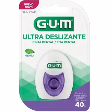 FIO DENTAL GUM ULTRA DESLIZANTE MENTA