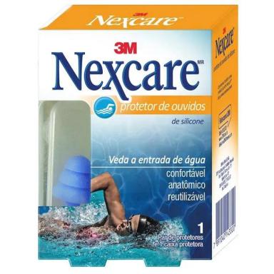 PROTETOR DE OUVIDO DE SILICONE NEXCARE 3M