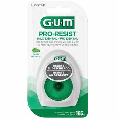 FIO DENTAL PRO-RESIST MENTA ENCERADO GUM
