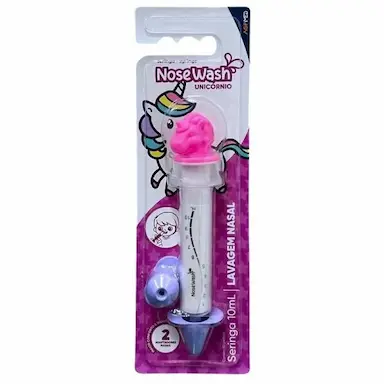 SERINGA LAVAGEM NASAL INFANTIL NOSEWASH Unicornio