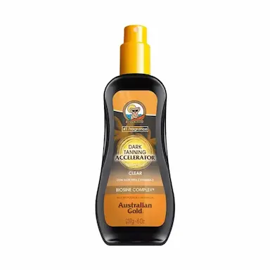 BRONZEADOR AUSTRALIAN GOLD ACELERADOR CLEAN DARK TANNING 237ML