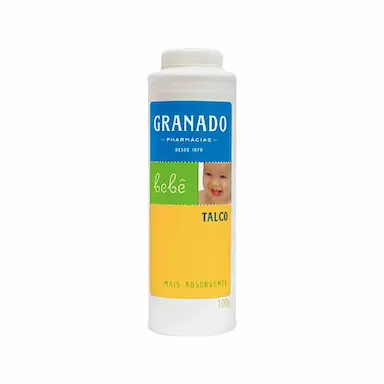 TALCO INFANTIL GRANADO BEBê 100GR