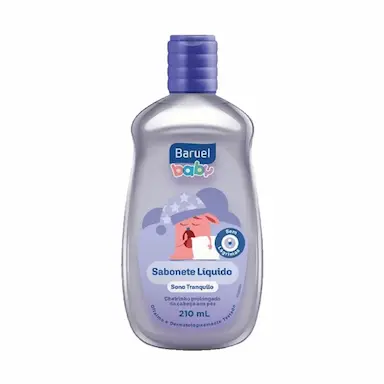 SABONETE LíQUIDO INFANTIL BARUEL BABY SONO TRANQUILO 210ML