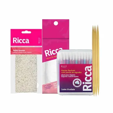 KIT ACESSORIOS RICCA MãOS E PéS