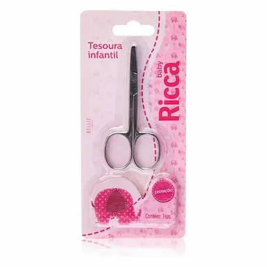 TESOURA DE UNHA INFANTIL RICCA 685
