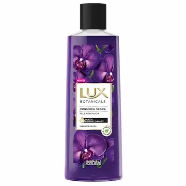 SABONETE LíQUIDO LUX BOTANICALS ORQUíDEA NEGRA 250ML