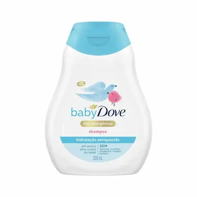 SHAMPOO INFANTIL DOVE BABY HIDRATAçãO ENRIQUECIDA 200ML