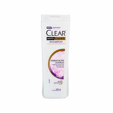 SHAMPOO ANTICASPA CLEAR HIDRATAçãO INTENSA 200ML
