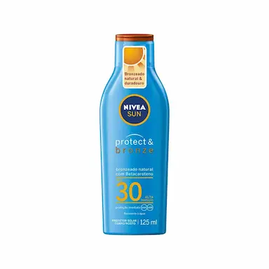 PROTETOR SOLAR NIVEA SUN FPS30 PROTETOR E BRONZE 125ML