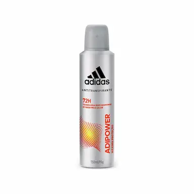 DESODORANTE AEROSSOL ADIDAS MASCULINO ADIPOWER 150ML