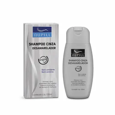 SHAMPOO NUPILL CINZA DESAMARELADOR 120ML