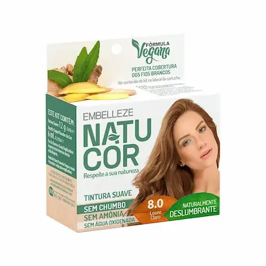 TINT NATUCOR IND 8.0 LOURO CLARO