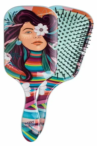 ESCOVA DE CABELO BELLIZ RAQUETE FLORESCER 463