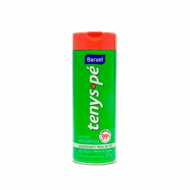 TALCO PARA PéS TENYS PE BARUEL PO CANFORADO 100G