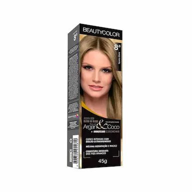 TINTURA BEAUTY COLOR 8.0 LOURO CLARO