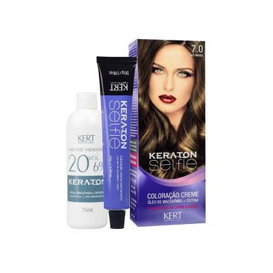 TINTURA KERATON SELFIE 7.0 LOURO MéDIO