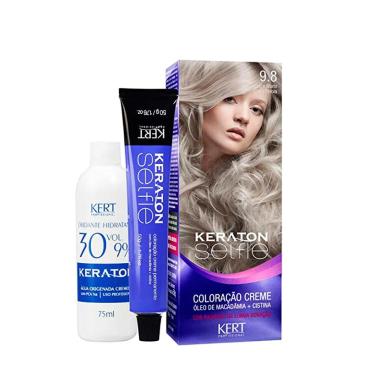 TINTURA KERATON SELFIE 9.8 LOURO MUITO CLARO PEROLA