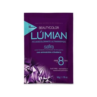 Pó DESCOLORANTE BEAUTY COLOR LUMIAN SAFIRA 50G