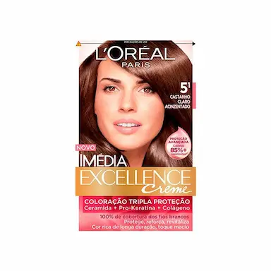 TINTURA IMéDIA 5.1 CASTANHO CLARO CENIZA
