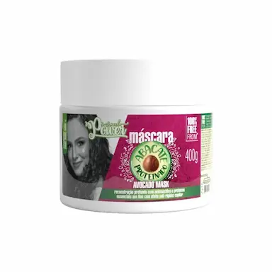 MáSCARA CAPILAR BEAUTY COLOR ABACATE AVOCADO MASK SOUL POWER 400G
