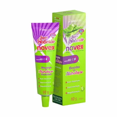 RECARGA NOVEX HIDRATAçãO PROFUNDA SUPER BABOSãO 80GR