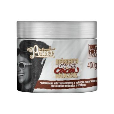 MáSCARA DE TRATAMENTO CAPILAR SOUL POWER COCO E CACAU MASK 400GR