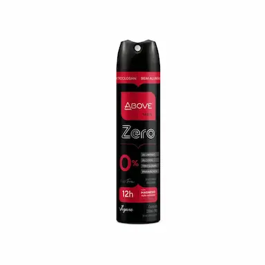 DESODORANTE AEROSOL ABOVE FEEL FREE S/ ALUMíNIO MEN 150ML