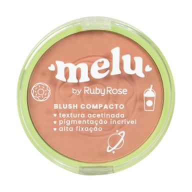 BLUSH COMPACTO RUBY ROSE MELU CAKE - xpto