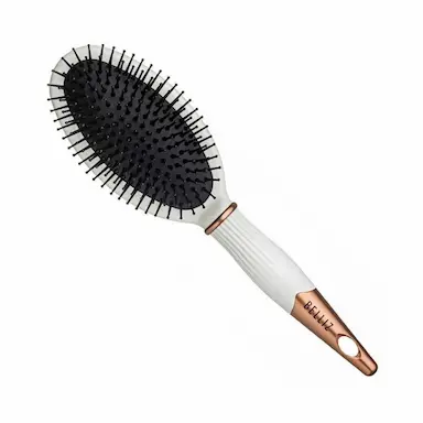 ESCOVA DE CABELO BELLIZ GOLDEN WHITE OVAL 2611