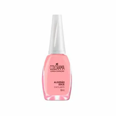 ESMALTE COLORAMA CINTILANTE ALGODAO DOCE