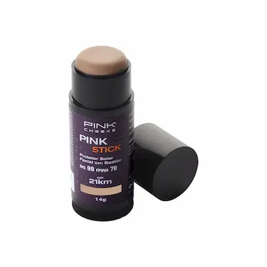 PROTETOR SOLAR E BASE PINK STICK FPS90 FPUVA70 21KM - 14G - PINK CHEEKS