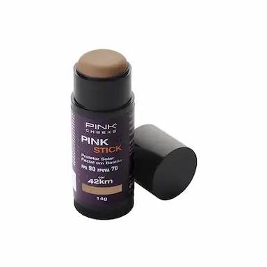 PROTETOR SOLAR E BASE PINK STICK FPS90 FPUVA70 42KM - 14G - PINK CHEEKS