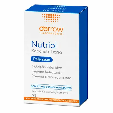 DARROW NUTRIOL SABONETE BARRA PELE SECA 70G