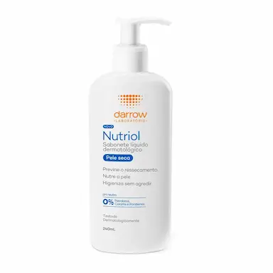 DARROW NUTRIOL SABONETE LíQUIDO PELE SECA 240ML