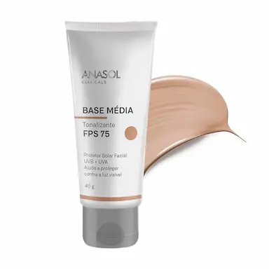 ANASOL PROTETOR SOLAR BASE MéDIA FPS 75 40G