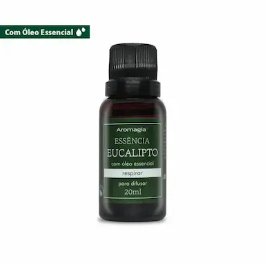 AROMAGIA  ESSêNCIA  COM ÓLEO ESSENCIAL DE EUCALIPTO 20ML