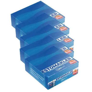 KIT 5UNI ESTOMAKLER COM 50 SACHES SEM SABOR - EUROFITO